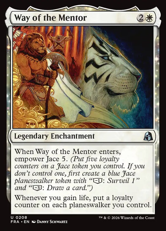 Way of the Mentor - carta Magic The Gathering