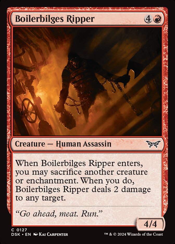 Boilerbilges Ripper - carta Magic The Gathering