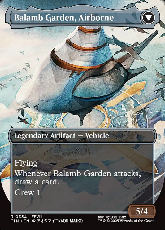 Balamb Garden, Airborne - carta Magic The Gathering