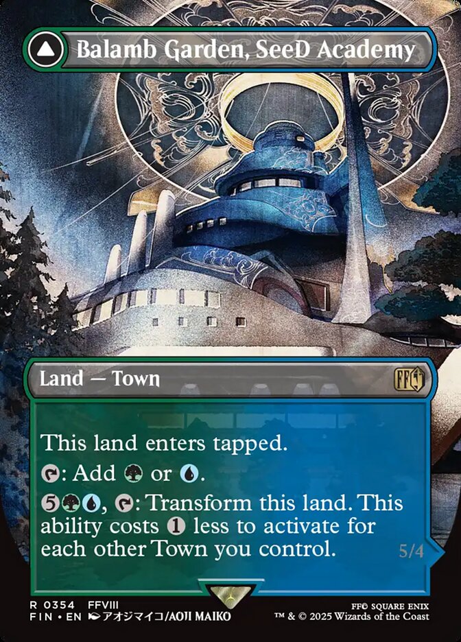 Balamb Garden, SeeD Academy - carta Magic The Gathering