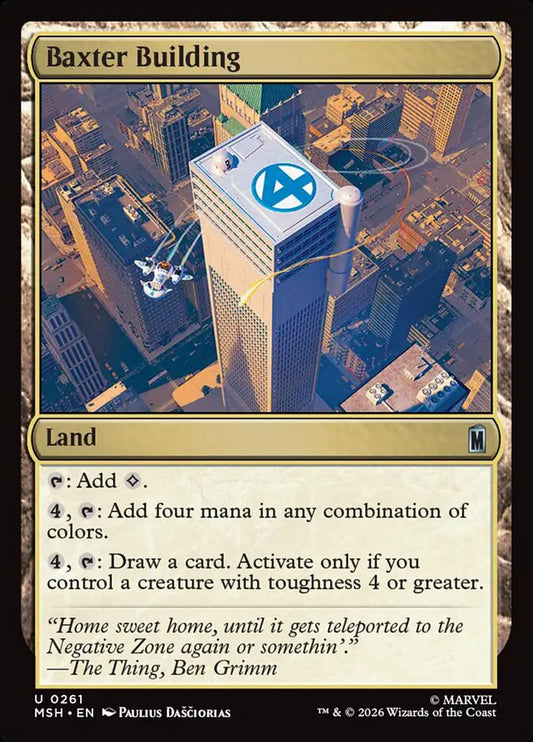 Baxter Building - carta Magic The Gathering