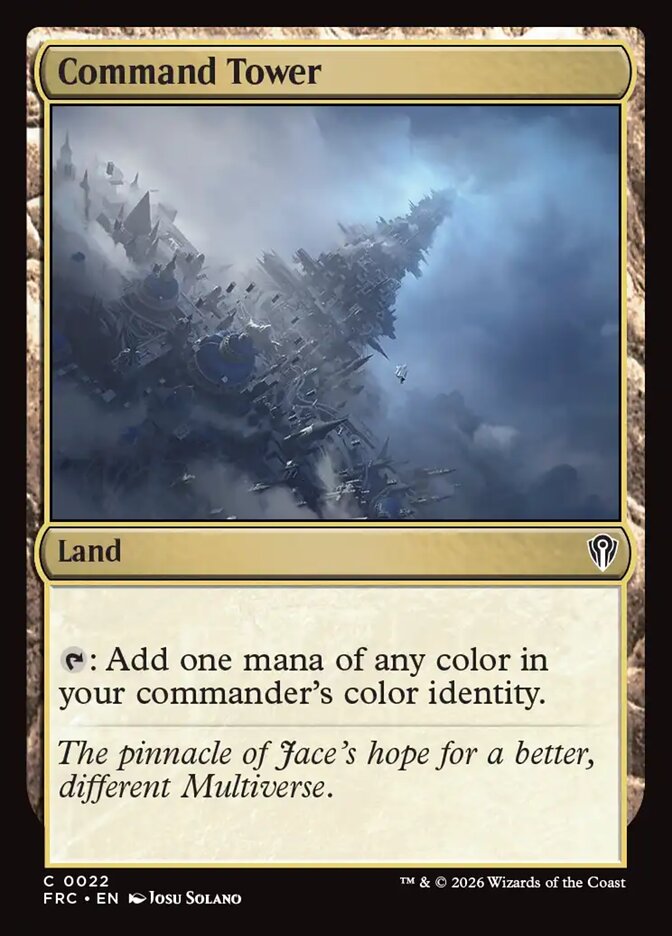Command Tower - carta Magic The Gathering