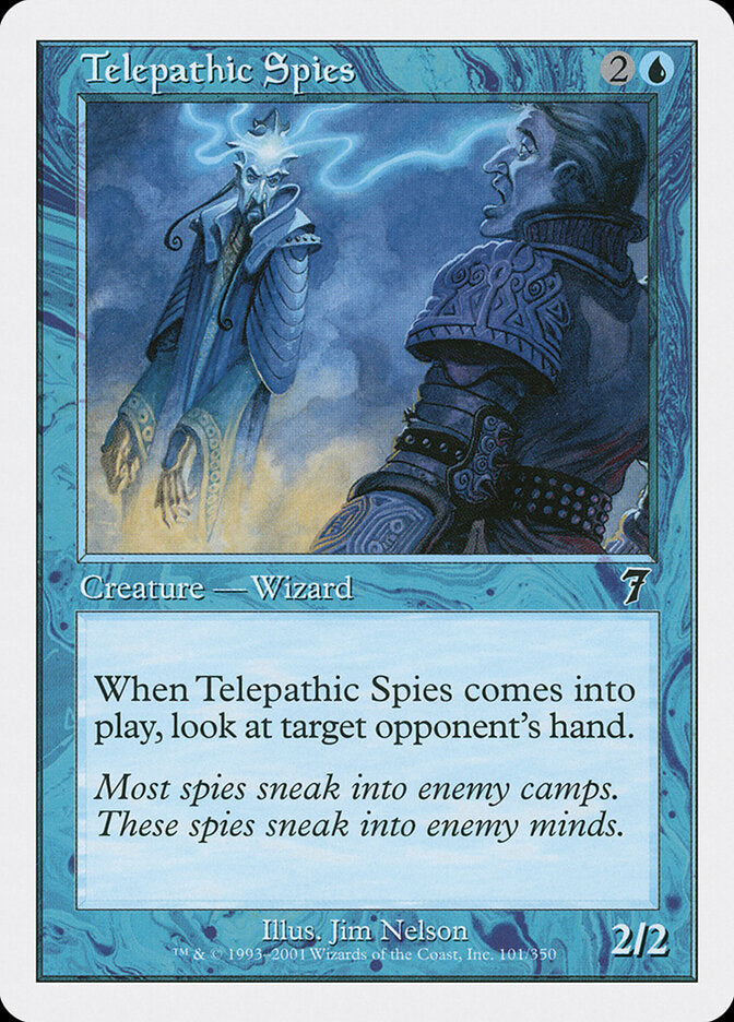 Telepathic Spies - carta Magic The Gathering
