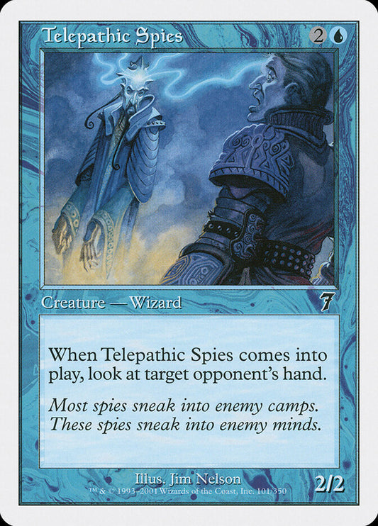 Telepathic Spies - carta Magic The Gathering