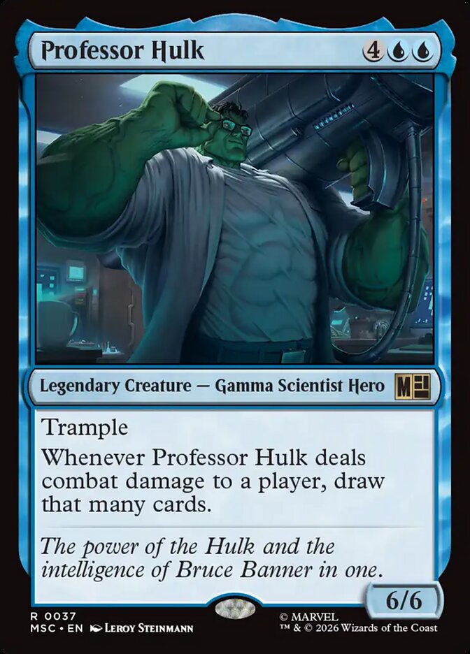 Professor Hulk - carta Magic The Gathering