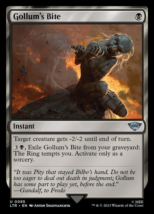 Gollum's Bite - carta Magic The Gathering