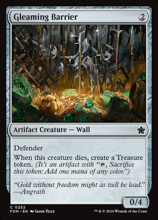 Gleaming Barrier - carta Magic The Gathering