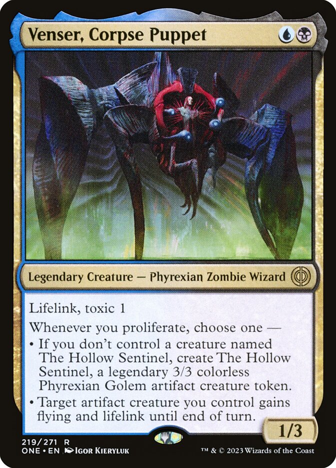 Venser, Corpse Puppet - carta Magic The Gathering