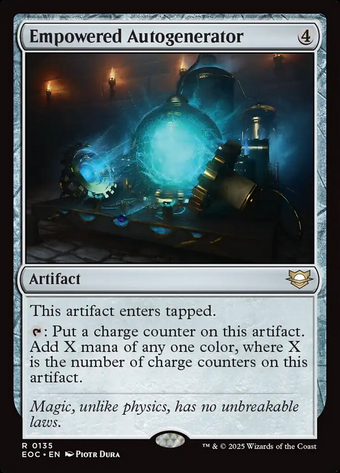Empowered Autogenerator - carta Magic The Gathering