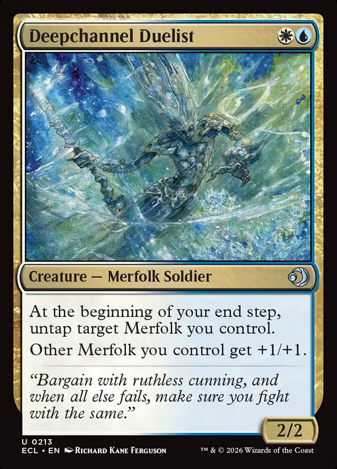 Deepchannel Duelist - carta Magic The Gathering