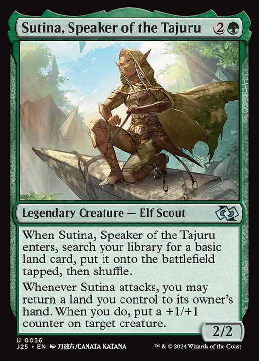 Sutina Speaker of the Tajuru (J25)