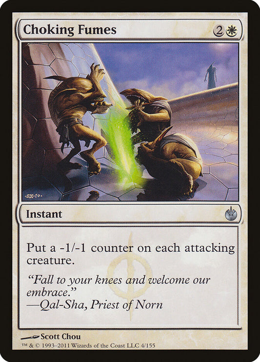 Choking Fumes - carta Magic The Gathering