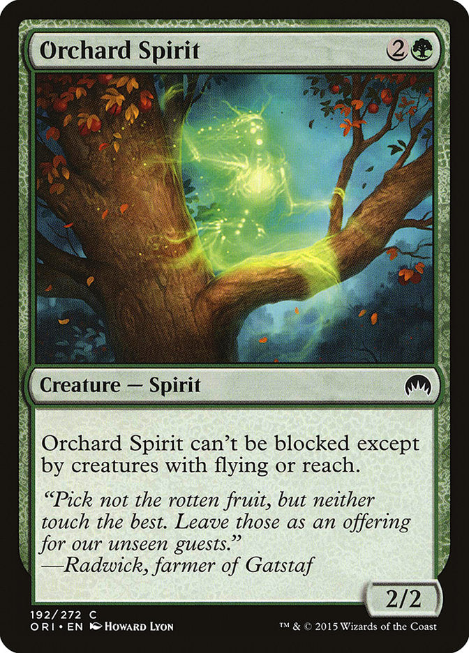 Orchard Spirit - carta Magic The Gathering