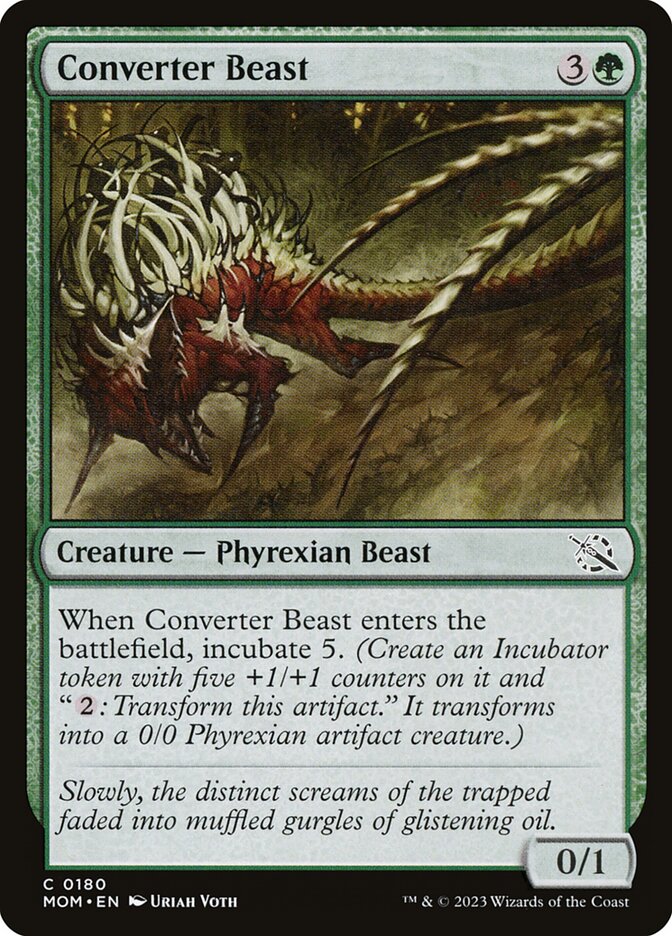 Converter Beast - carta Magic The Gathering