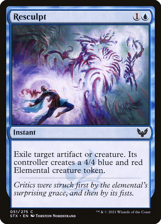 Resculpt - carta Magic The Gathering