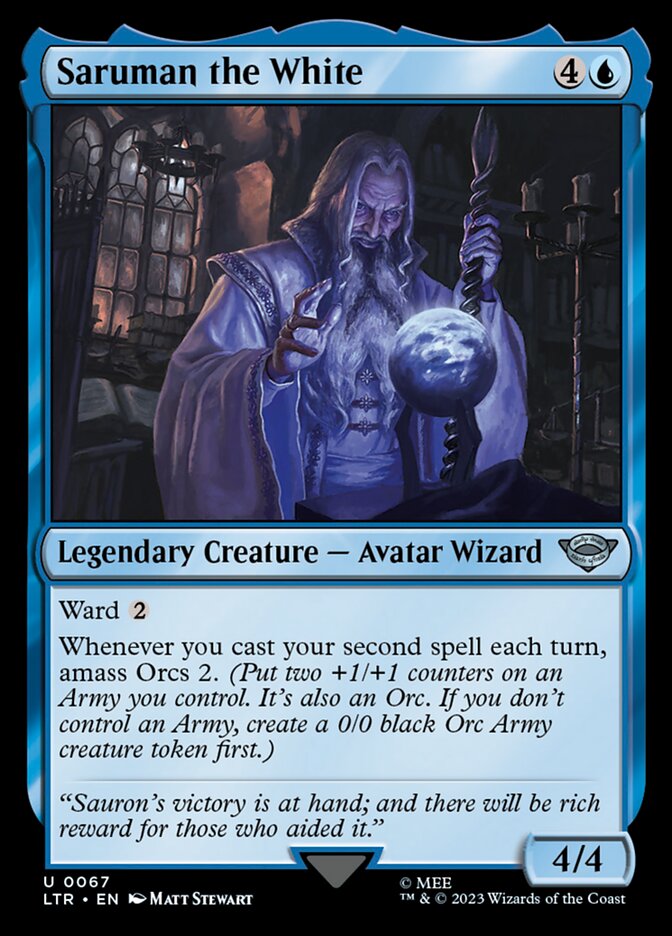Saruman the White - carta Magic The Gathering