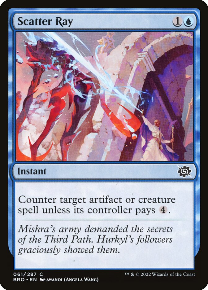 Scatter Ray - carta Magic The Gathering