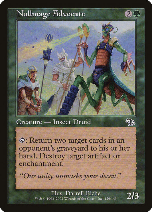 Nullmage Advocate - carta Magic The Gathering