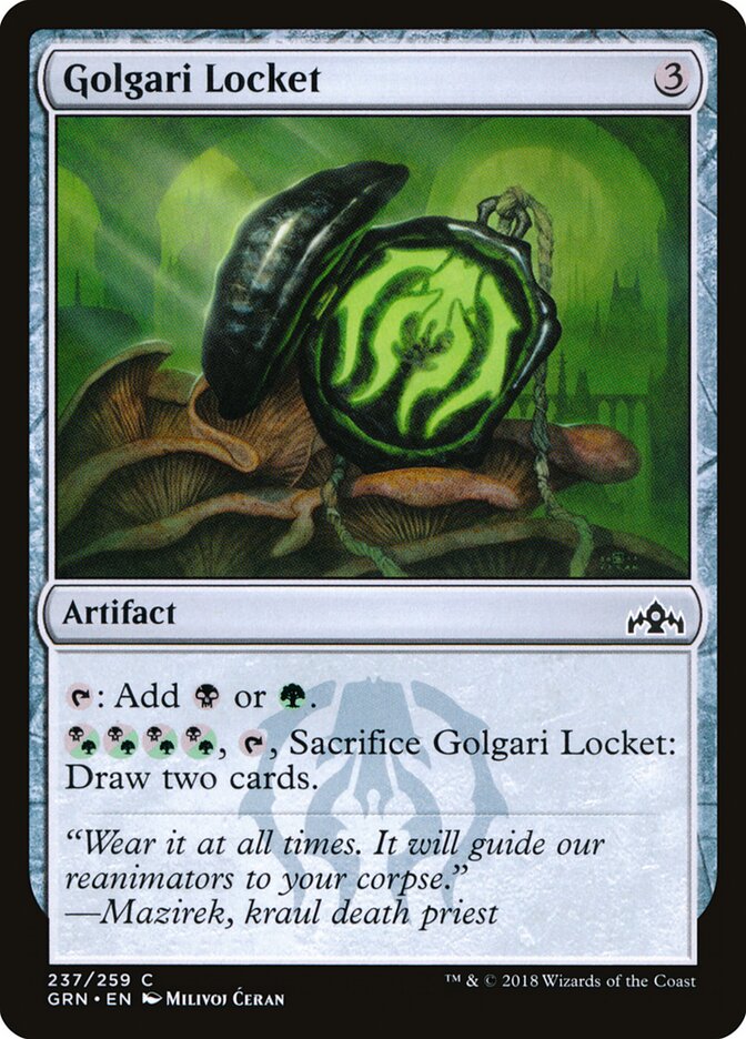 Golgari Locket - carta Magic The Gathering