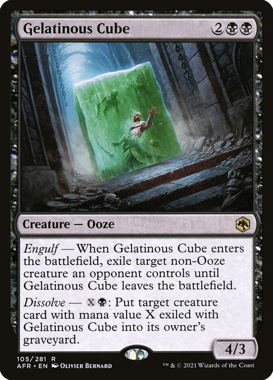 Gelatinous Cube - carta Magic The Gathering