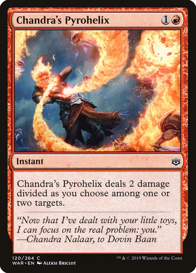 Chandra's Pyrohelix - carta Magic The Gathering