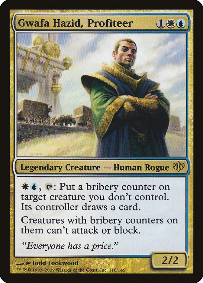 Gwafa Hazid, Profiteer - carta Magic The Gathering