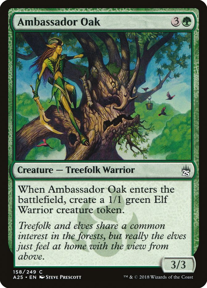 Ambassador Oak - carta Magic The Gathering