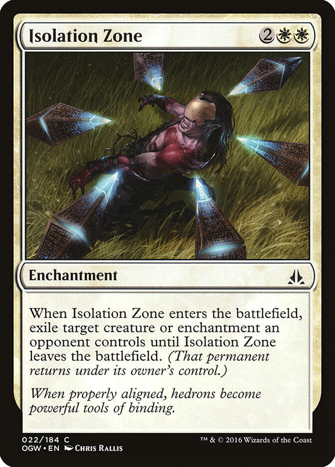 Isolation Zone - carta Magic The Gathering