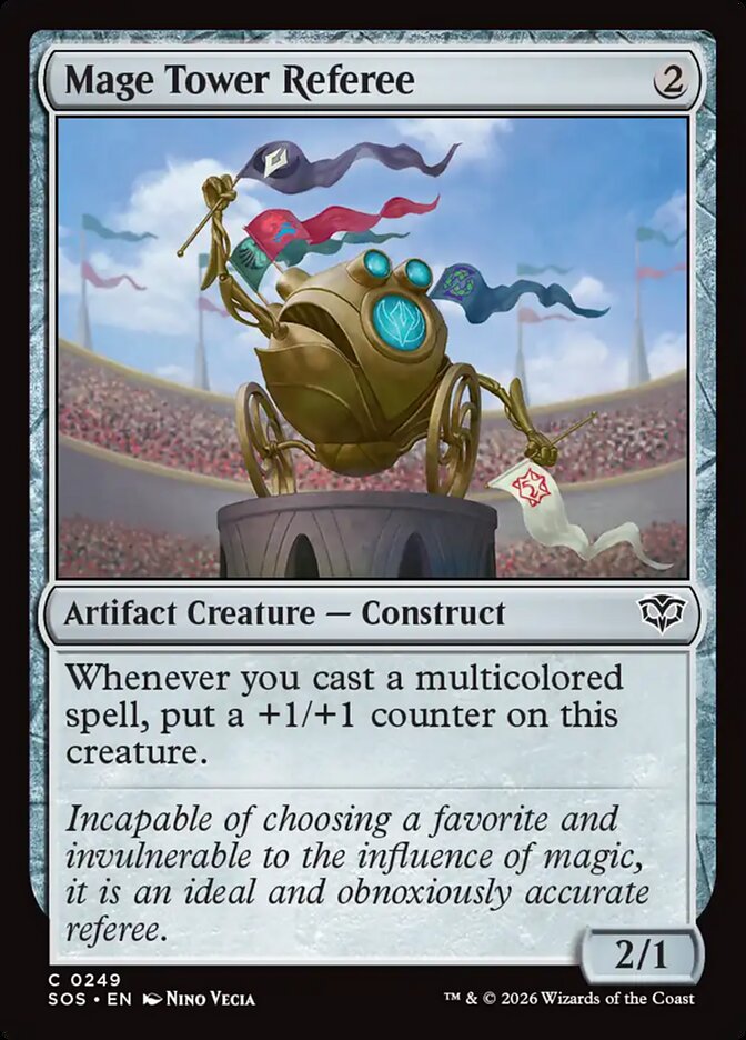 Mage Tower Referee - carta Magic The Gathering
