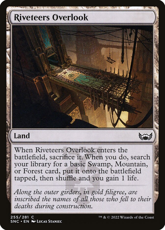 Riveteers Overlook - carta Magic The Gathering