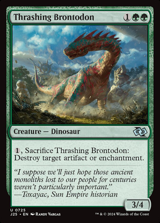 Thrashing Brontodon - J25-725-NF-STD