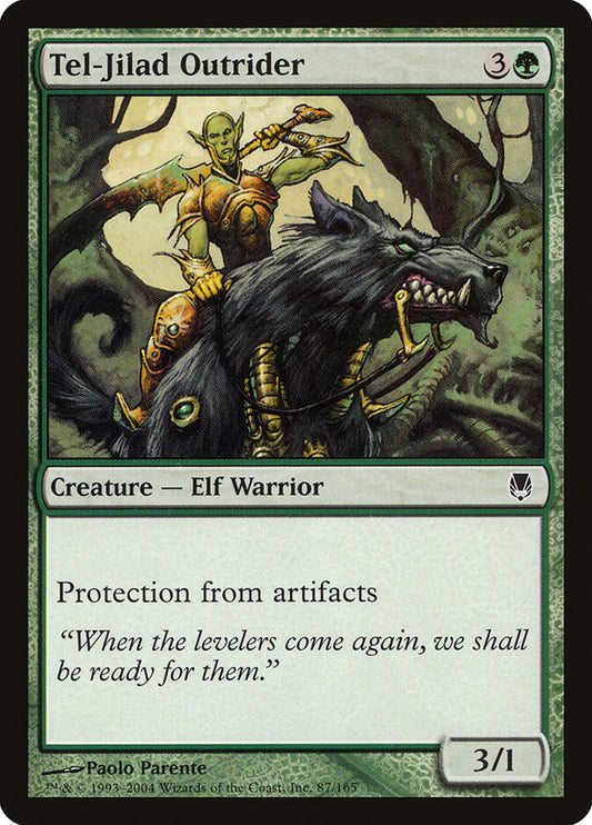 Tel-Jilad Outrider - carta Magic The Gathering