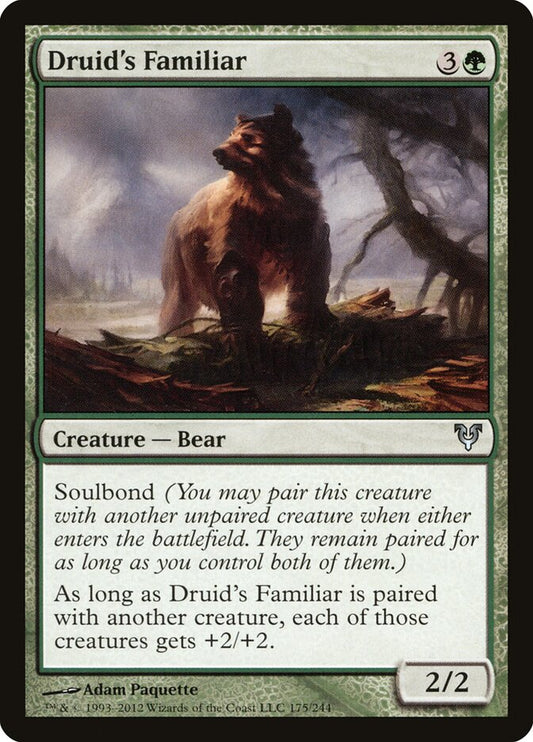 Druid's Familiar - carta Magic The Gathering