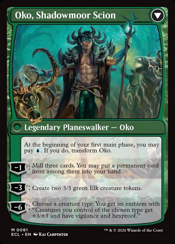 Oko, Shadowmoor Scion - carta Magic The Gathering