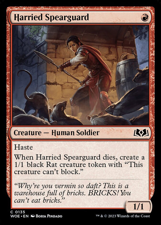 Harried Spearguard - WOE-135-NF-STD