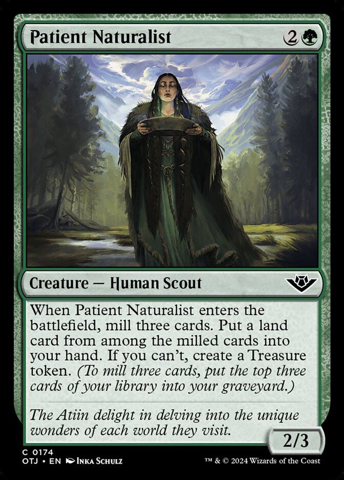 Patient Naturalist - carta Magic The Gathering