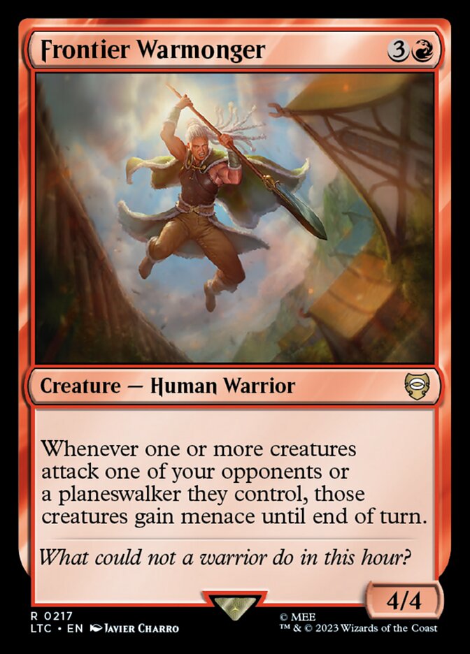 Frontier Warmonger - carta Magic The Gathering