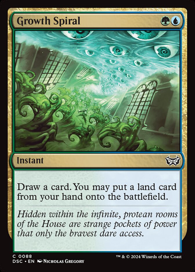 Growth Spiral - carta Magic The Gathering