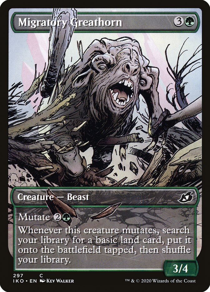 Migratory Greathorn - carta Magic The Gathering