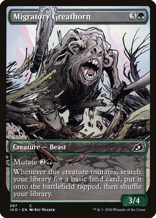 Migratory Greathorn - carta Magic The Gathering