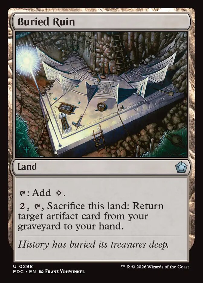 Buried Ruin - carta Magic The Gathering