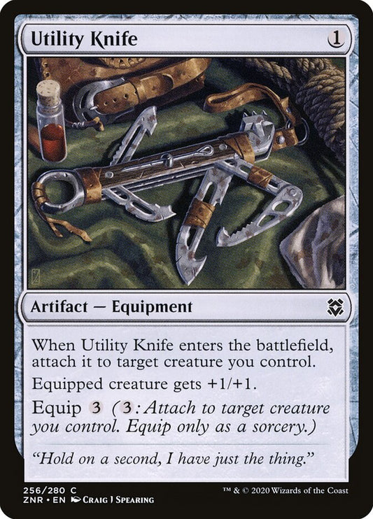 Utility Knife - carta Magic The Gathering
