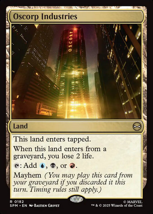 Oscorp Industries - SPM-182-NF-STD