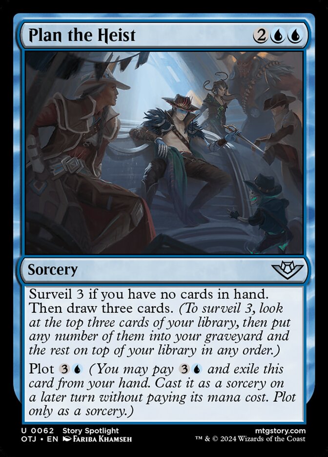 Plan the Heist - carta Magic The Gathering