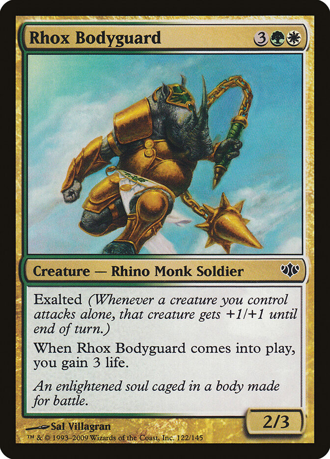 Rhox Bodyguard - carta Magic The Gathering