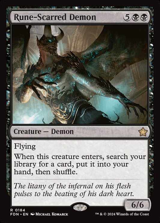 Rune-Scarred Demon - FDN-184-NF-STD