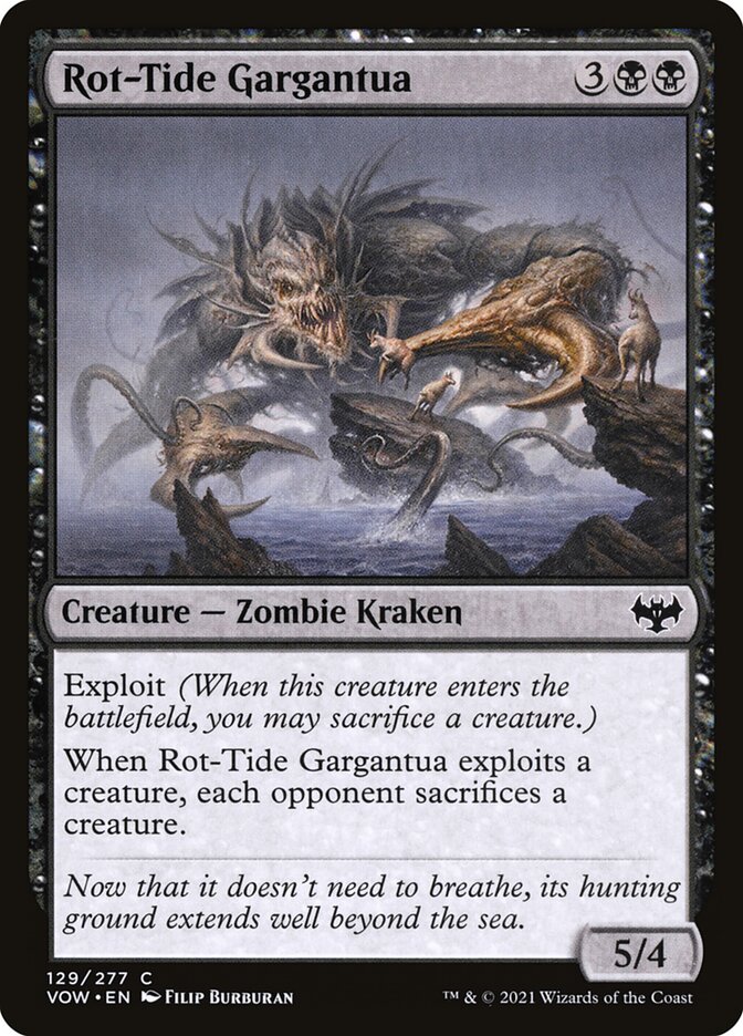 Rot-Tide Gargantua - carta Magic The Gathering