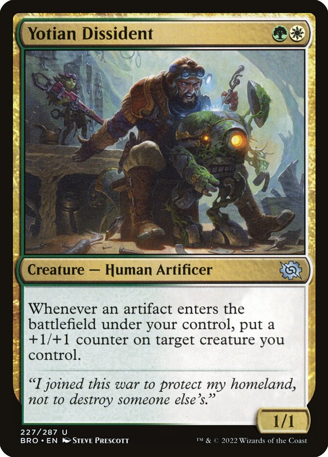 Yotian Dissident - carta Magic The Gathering