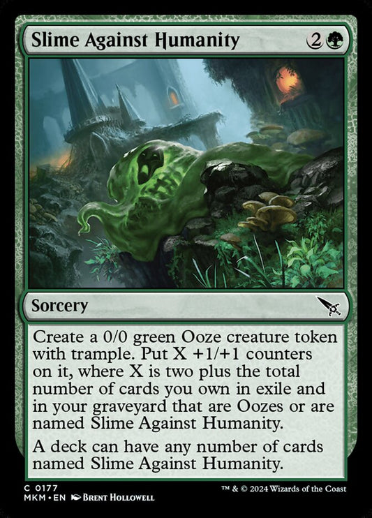 Slime Against Humanity - carta Magic The Gathering