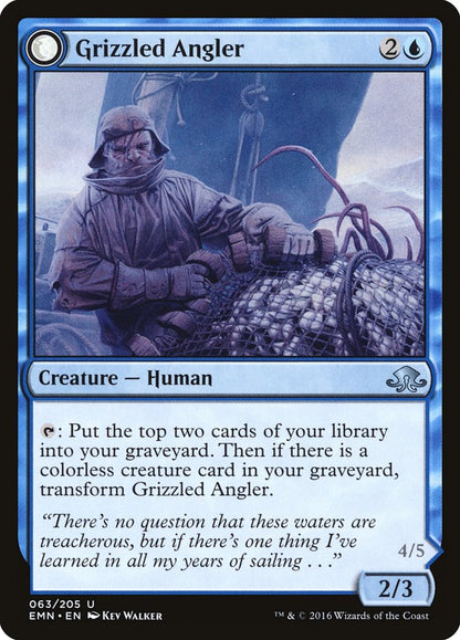 Grizzled Angler - carta Magic The Gathering